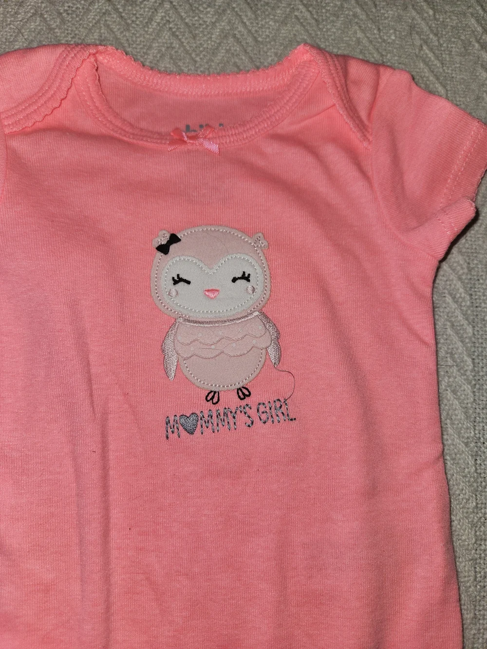 Carter's Pink & Coral Short-Sleeve Onesie 4-Pack